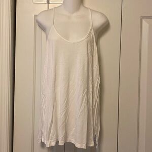 Old Navy size medium, white cotton sleeveless top size medium